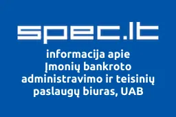 Įmonių bankroto administravimo ir teisinių paslaugų biuras, UAB iliustracija