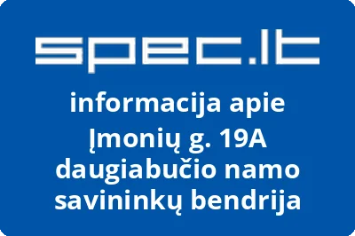 Įmonių g. 19A daugiabučio namo savininkų bendrija