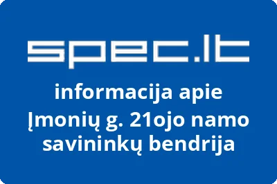 Įmonių g. 21ojo namo savininkų bendrija