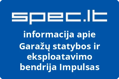 Garažų statybos ir eksploatavimo bendrija Impulsas
