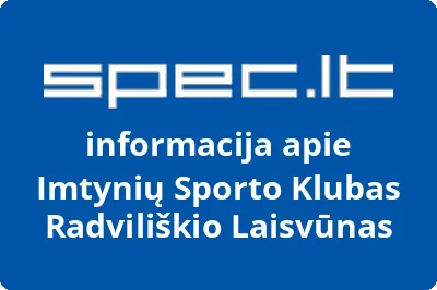 Imtynių sporto klubas Radviliškio laisvūnas
