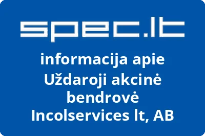 Incolservices lt, AB, UAB