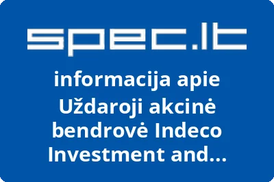 Indeco Investment and Development, UAB