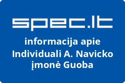 Individuali A. Navicko įmonė Guoba