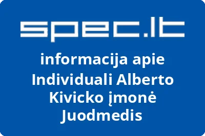 Individuali Alberto Kivicko įmonė Juodmedis