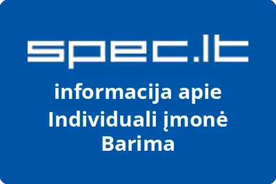 Barima, IĮ | spec.lt