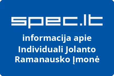 Individuali Jolanto Ramanausko Įmonė