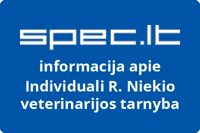 Individuali R. Niekio veterinarijos tarnyba