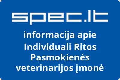 Individuali Ritos Pasmokienės veterinarijos įmonė