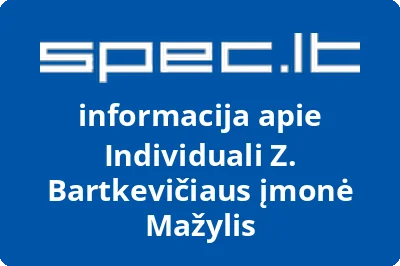 Individuali Z. Bartkevičiaus įmonė Mažylis