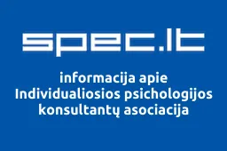 Individualiosios psichologijos konsultantų asociacija | spec.lt