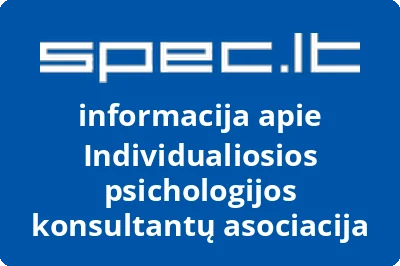 Individualiosios psichologijos konsultantų asociacija