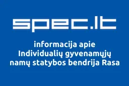 Individualių gyvenamųjų namų statybos bendrija Rasa | spec.lt