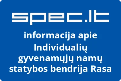 Individualių gyvenamųjų namų statybos bendrija Rasa