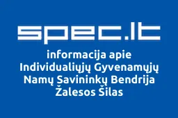 Individualiųjų Gyvenamųjų Namų Savininkų Bendrija Žalesos Šilas iliustracija