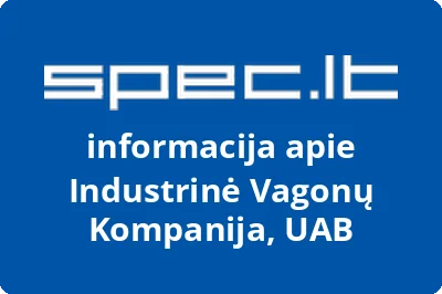 Industrinė vagonų kompanija, UAB