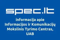 Informacijos ir Komunikacijų Mokslinis Tyrimo Centras, UAB