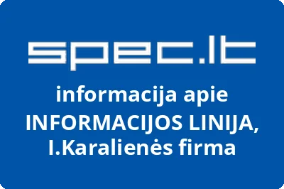 INFORMACIJOS LINIJA, UAB