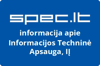 Informacijos Techninė Apsauga, IĮ
