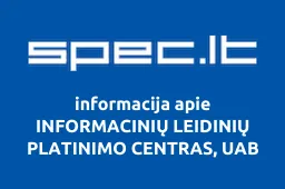 INFORMACINIŲ LEIDINIŲ PLATINIMO CENTRAS, UAB