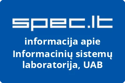 Informacinių sistemų laboratorija, UAB