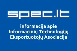 Informacinių Technologijų Eksportuotojų Asociacija | spec.lt