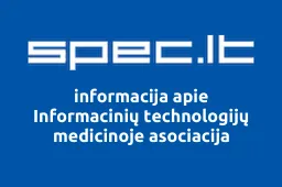 Informacinių technologijų medicinoje asociacija | spec.lt