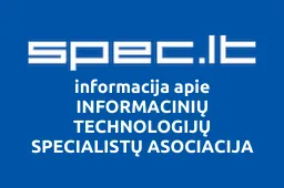 INFORMACINIŲ TECHNOLOGIJŲ SPECIALISTŲ ASOCIACIJA iliustracija