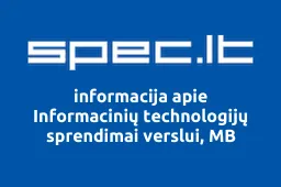 Informacinių technologijų sprendimai verslui, MB iliustracija