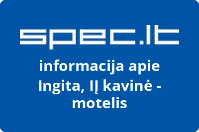 Ingita, IĮ kavinė - motelis
