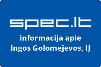 Ingos Golomejevos, IĮ