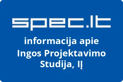 Ingos Projektavimo Studija, IĮ | spec.lt