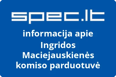 I. Maciejauskienės individuali įmonė