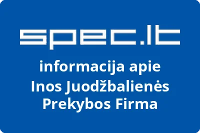 Inos Juodžbalienės Prekybos Firma