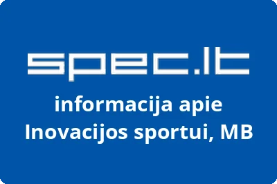 Inovacijos sportui, MB | spec.lt