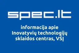Inovatyvių technologijų sklaidos centras, VŠĮ iliustracija