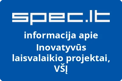Inovatyvūs laisvalaikio projektai, VŠĮ | spec.lt