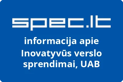 Inovatyvūs verslo sprendimai, UAB