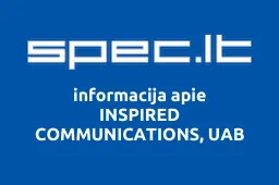 INSPIRED COMMUNICATIONS, UAB | spec.lt