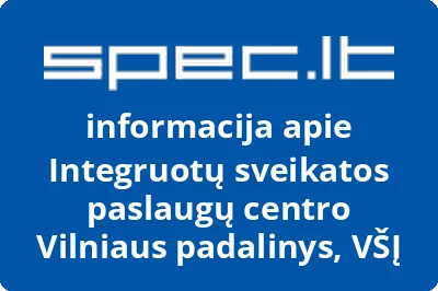 Integruotų sveikatos paslaugų centro Vilniaus padalinys, VŠĮ