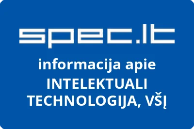 INTELEKTUALI TECHNOLOGIJA, VŠĮ