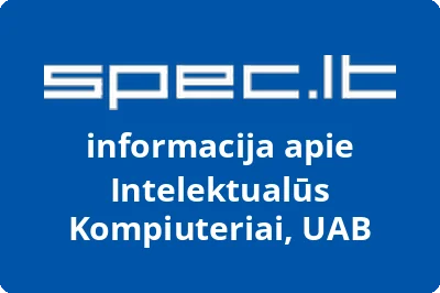 Intelektualūs Kompiuteriai, UAB | spec.lt