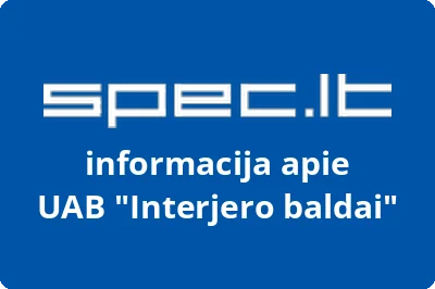 Interjero baldai, UAB | spec.lt