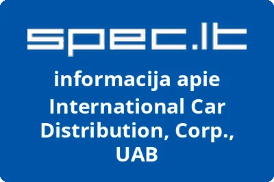 International Car Distribution, Corp., UAB