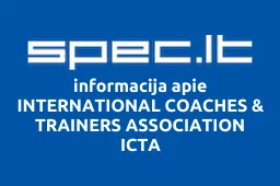 INTERNATIONAL COACHES & TRAINERS ASSOCIATION ICTA iliustracija