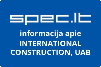 INTERNATIONAL CONSTRUCTION, UAB