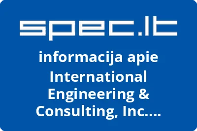 International Engineering & Consulting, Inc. Atstovybė Klaipėdoje