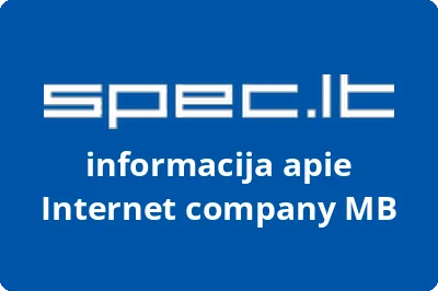 Internet company, MB | spec.lt