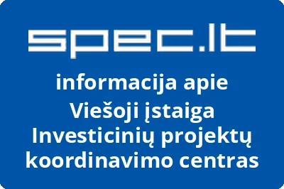 Investicinių projektų koordinavimo centras, VŠĮ
