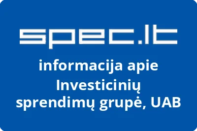 Investicinių sprendimų grupė, UAB